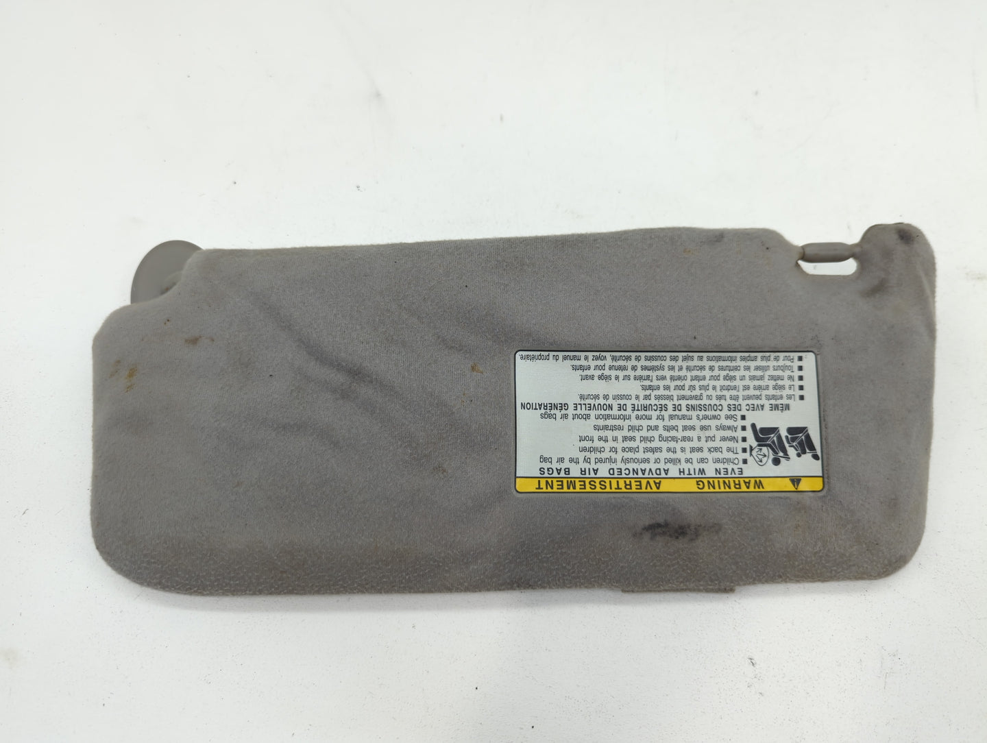 2007-2011 Toyota Camry Sun Visor Shade Replacement Passenger Right Mirror Fits Fits 2007 2008 2009 2010 2011 OEM Used Auto P