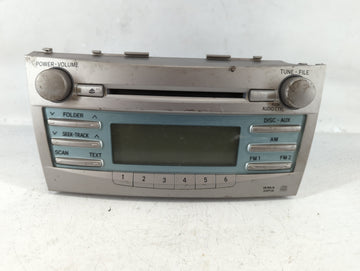 2007-2009 Toyota Camry Radio AM FM Cd Player Receiver Replacement P/N:86120-06181 Fits Fits 2007 2008 2009 OEM Used Auto Par