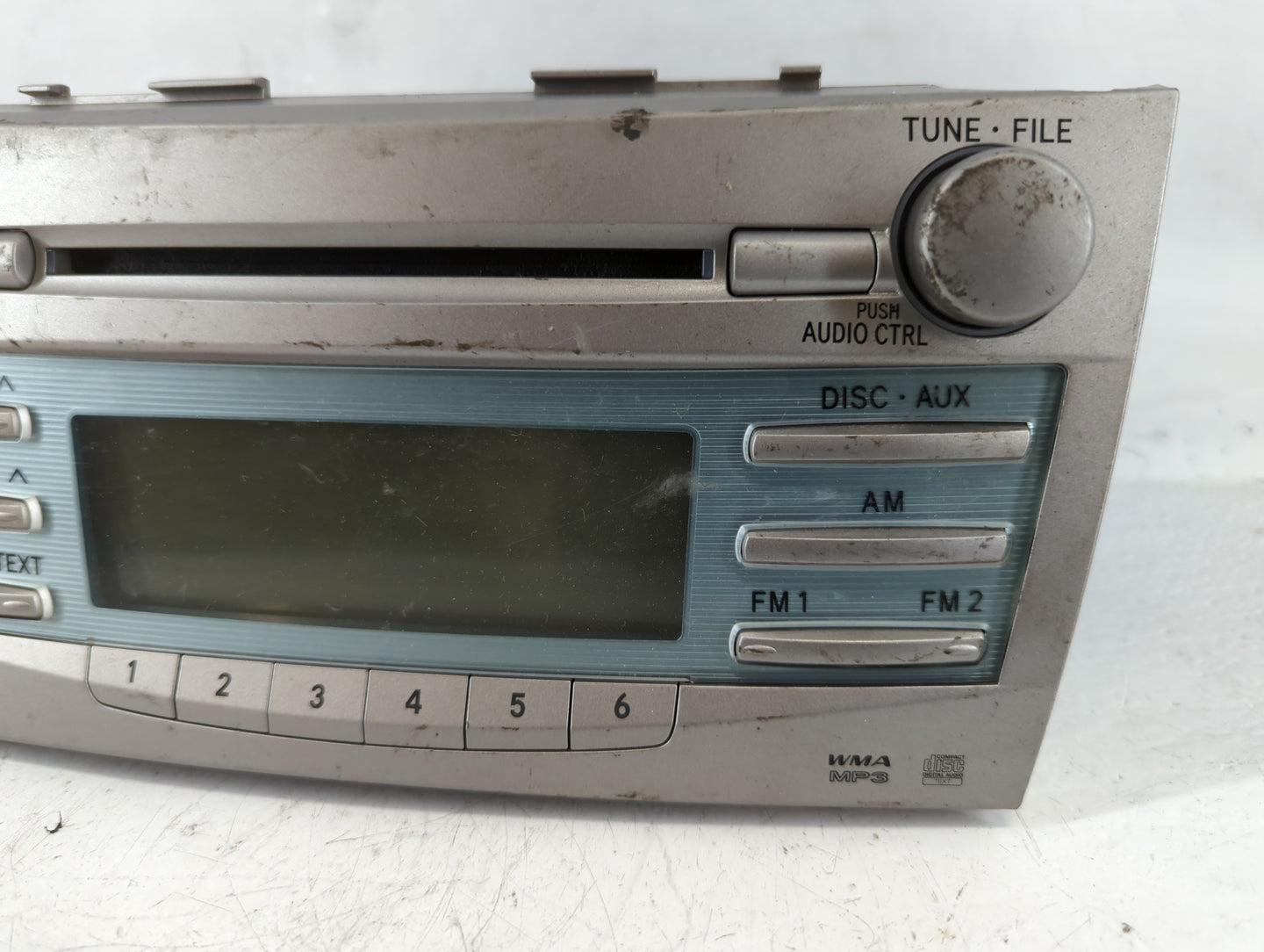 2007-2009 Toyota Camry Radio AM FM Cd Player Receiver Replacement P/N:86120-06181 Fits Fits 2007 2008 2009 OEM Used Auto Par
