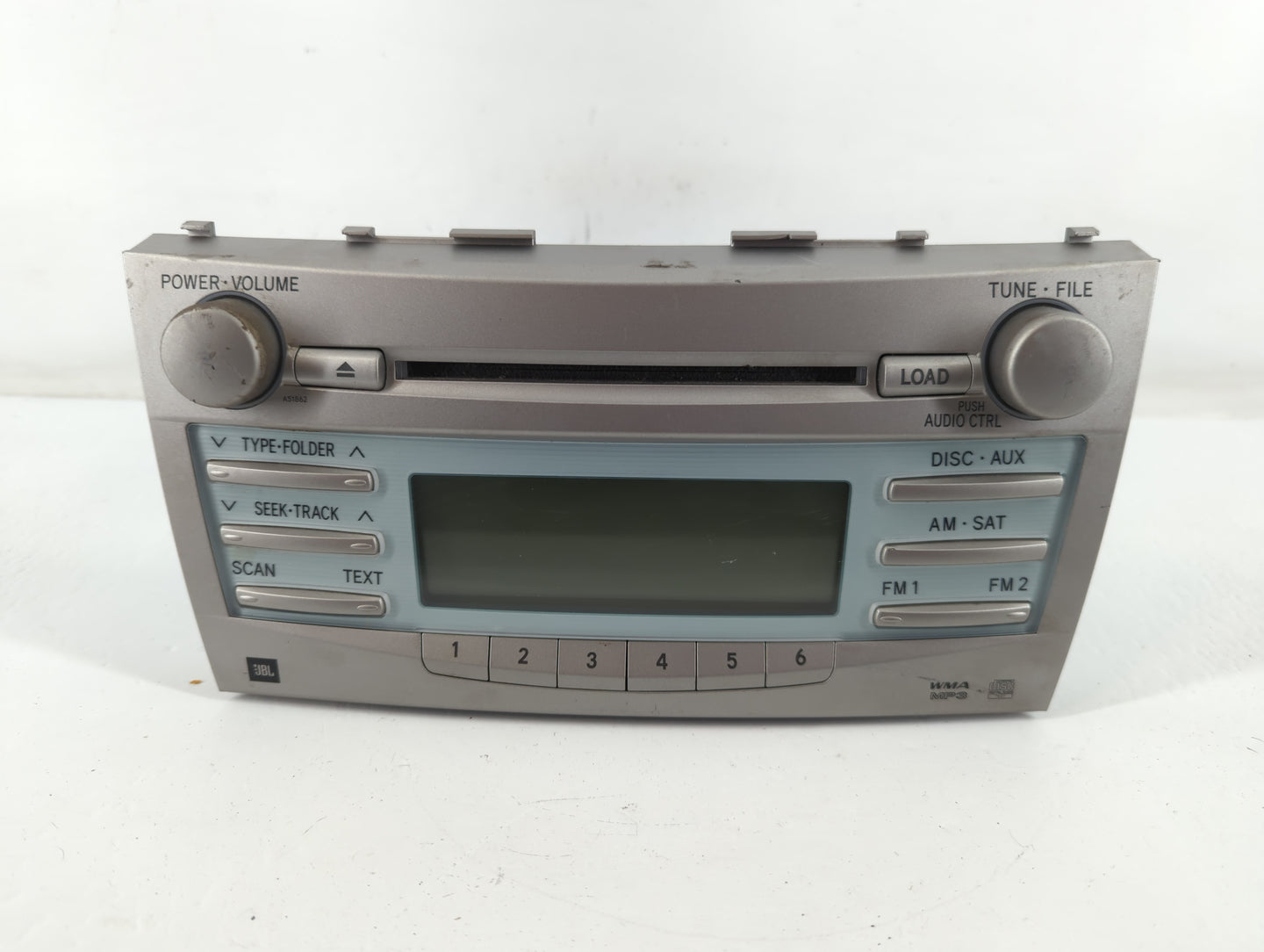 2007-2009 Toyota Camry Radio AM FM Cd Player Receiver Replacement P/N:86120-06191 Fits Fits 2007 2008 2009 OEM Used Auto Par