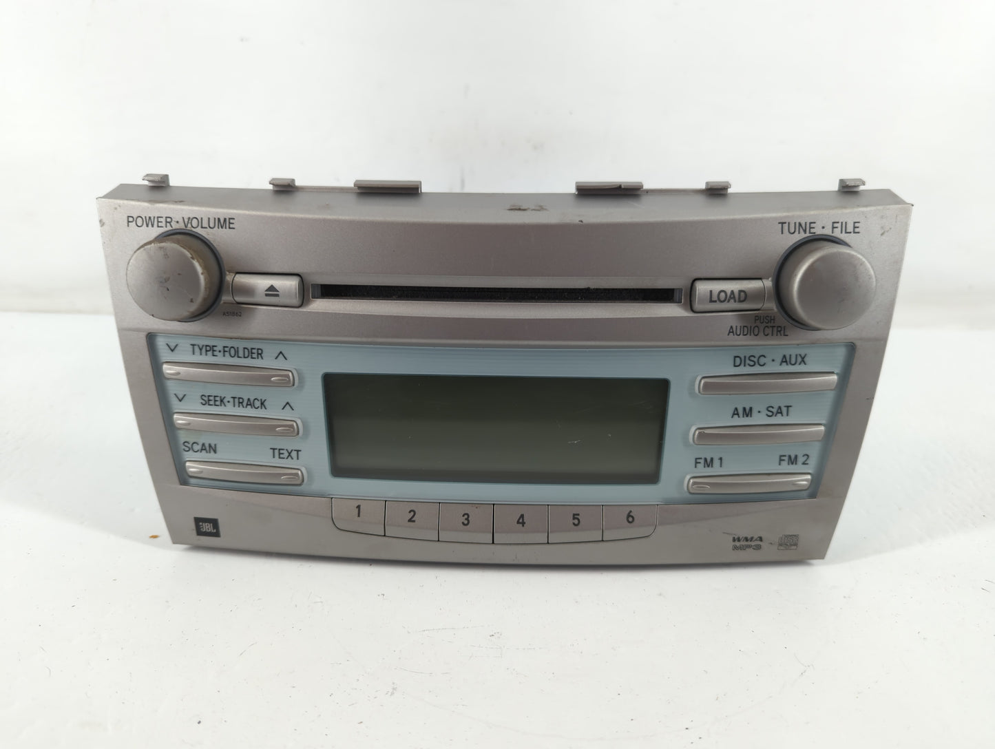 2007-2009 Toyota Camry Radio AM FM Cd Player Receiver Replacement P/N:86120-06191 Fits Fits 2007 2008 2009 OEM Used Auto Par