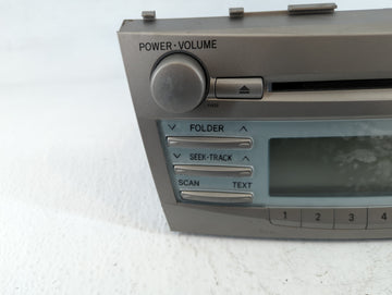 2007-2009 Toyota Camry Radio AM FM Cd Player Receiver Replacement P/N:86120-06181 Fits Fits 2007 2008 2009 OEM Used Auto Parts