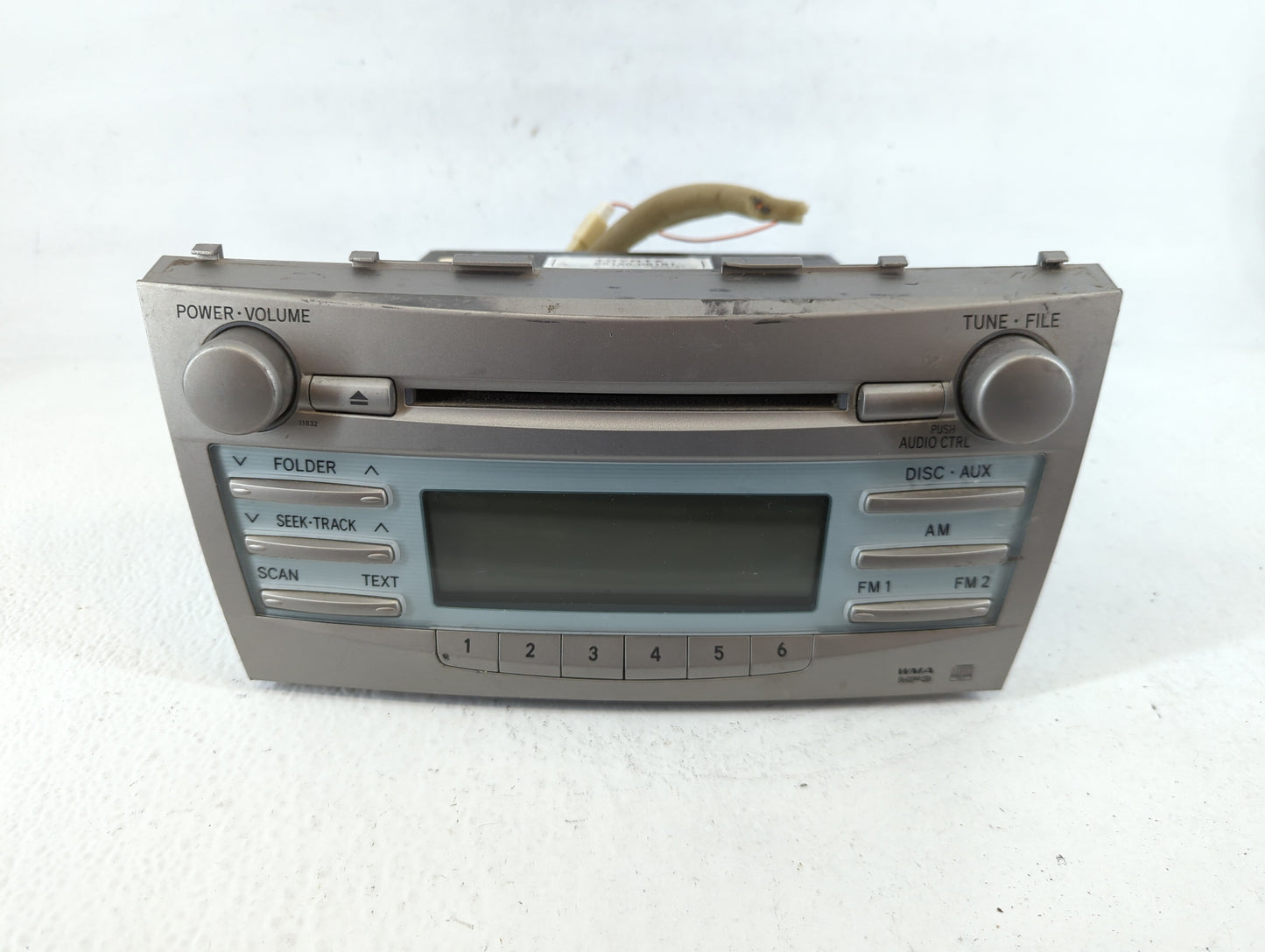 2007-2009 Toyota Camry Am Fm Cd Player Radio Receiver - Oemusedautoparts1.com
