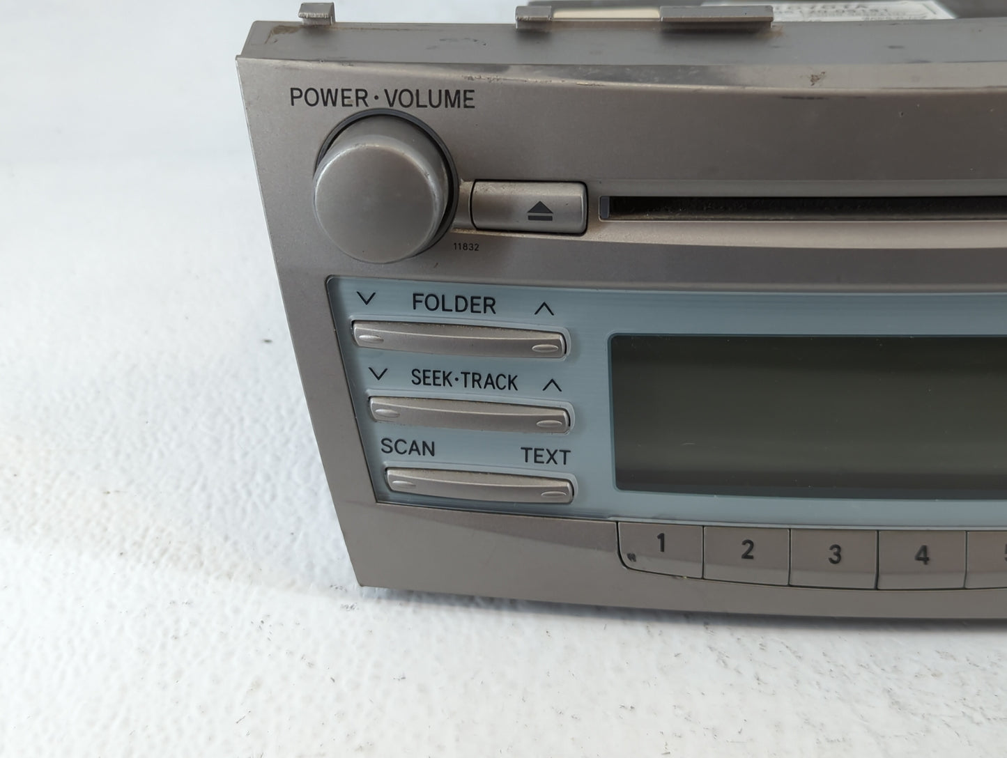 2007-2009 Toyota Camry Am Fm Cd Player Radio Receiver - Oemusedautoparts1.com