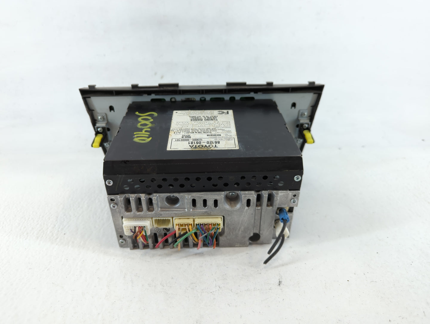 2007-2009 Toyota Camry Radio AM FM Cd Player Receiver Replacement P/N:86120-06181 Fits Fits 2007 2008 2009 OEM Used Auto Par