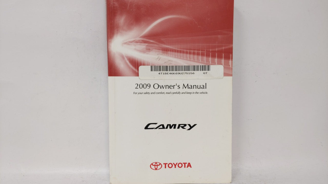 2009 Toyota Camry Owners Manual Book Guide OEM Used Auto Parts - Oemusedautoparts1.com