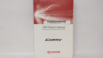 compare product 2009 Toyota Camry Owners Manual Book Guide OEM Used Auto Parts