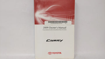 2009 Toyota Camry Owners Manual Book Guide OEM Used Auto Parts - Oemusedautoparts1.com