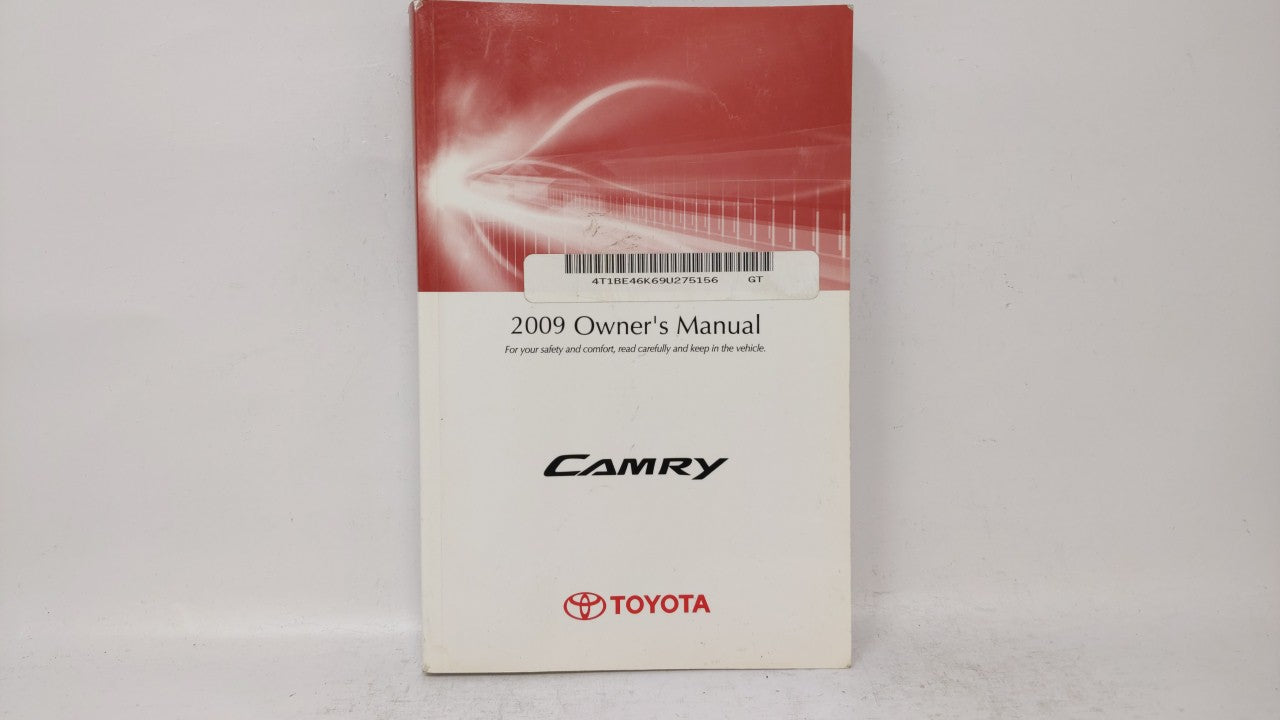 2009 Toyota Camry Owners Manual Book Guide OEM Used Auto Parts - Oemusedautoparts1.com