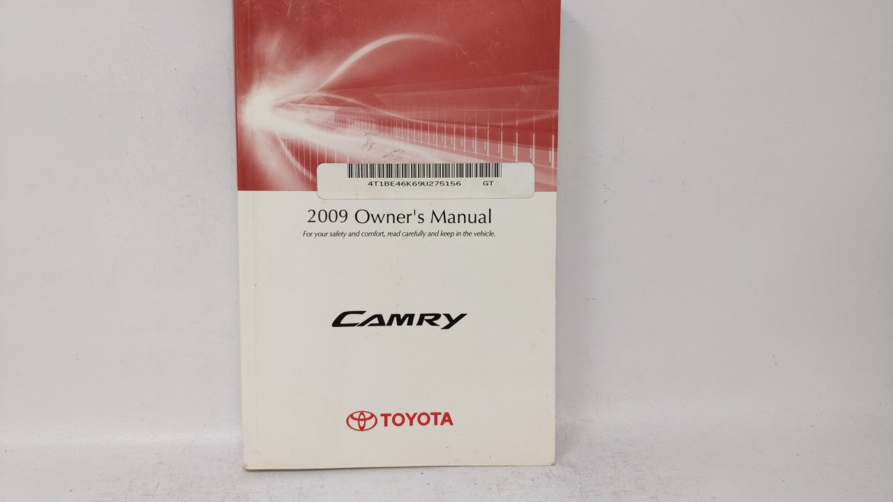 2009 Toyota Camry Owners Manual Book Guide OEM Used Auto Parts - Oemusedautoparts1.com