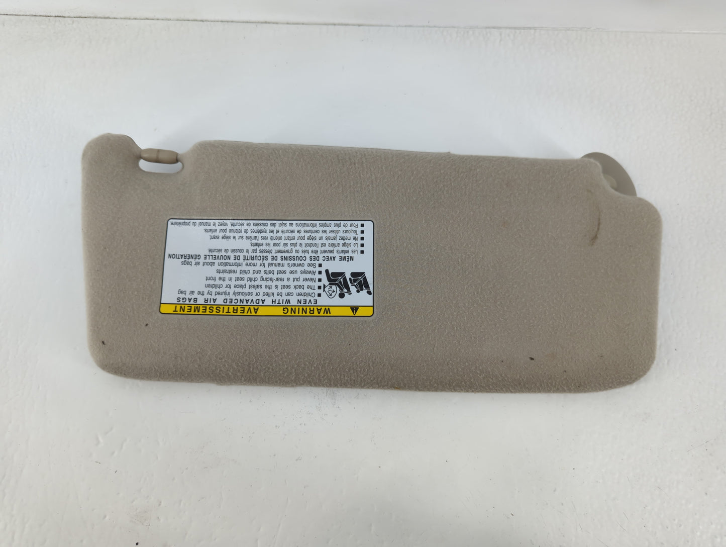 2007-2011 Toyota Camry Sun Visor Shade Replacement Driver Left Mirror Fits Fits 2007 2008 2009 2010 2011 OEM Used Auto Parts