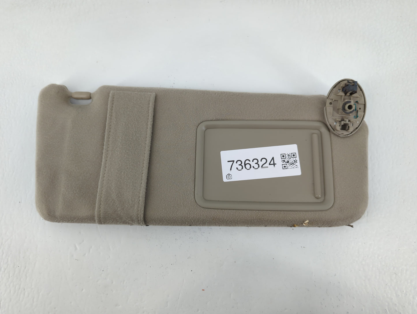 2007-2011 Toyota Camry Sun Visor Shade Replacement Passenger Right Mirror Fits Fits 2007 2008 2009 2010 2011 OEM Used Auto P