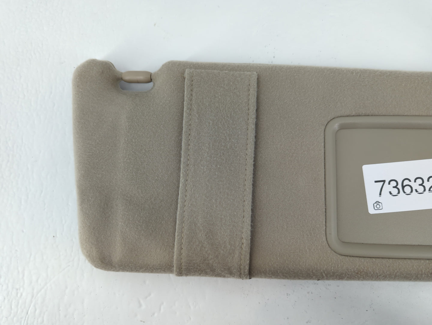 2007-2011 Toyota Camry Sun Visor Shade Replacement Passenger Right Mirror Fits Fits 2007 2008 2009 2010 2011 OEM Used Auto P