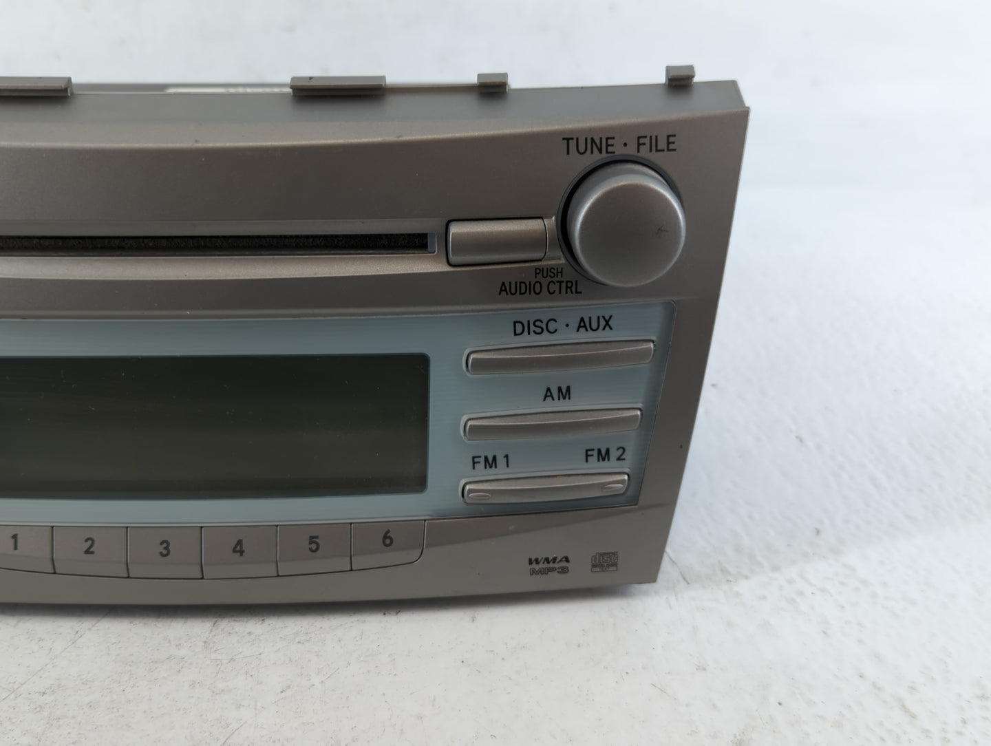 2007-2009 Toyota Camry Radio AM FM Cd Player Receiver Replacement P/N:86120-06181 Fits Fits 2007 2008 2009 OEM Used Auto Par