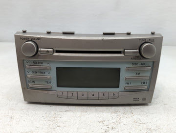 2007-2009 Toyota Camry Radio AM FM Cd Player Receiver Replacement P/N:86120-06181 Fits Fits 2007 2008 2009 OEM Used Auto Par