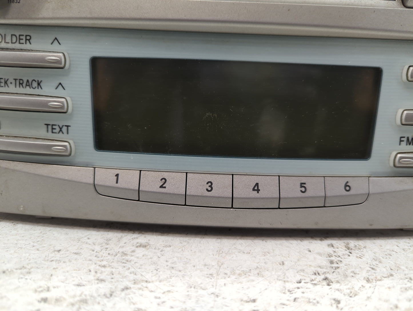 2007-2009 Toyota Camry Radio AM FM Cd Player Receiver Replacement P/N:86120-06181 Fits Fits 2007 2008 2009 OEM Used Auto Par