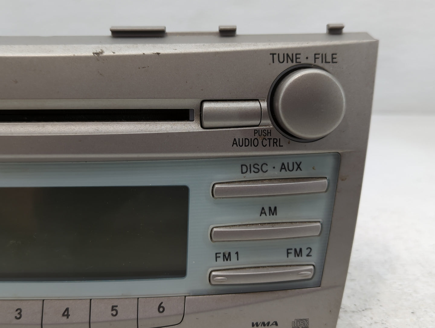 2007-2009 Toyota Camry Radio AM FM Cd Player Receiver Replacement P/N:86120-06181 Fits Fits 2007 2008 2009 OEM Used Auto Par