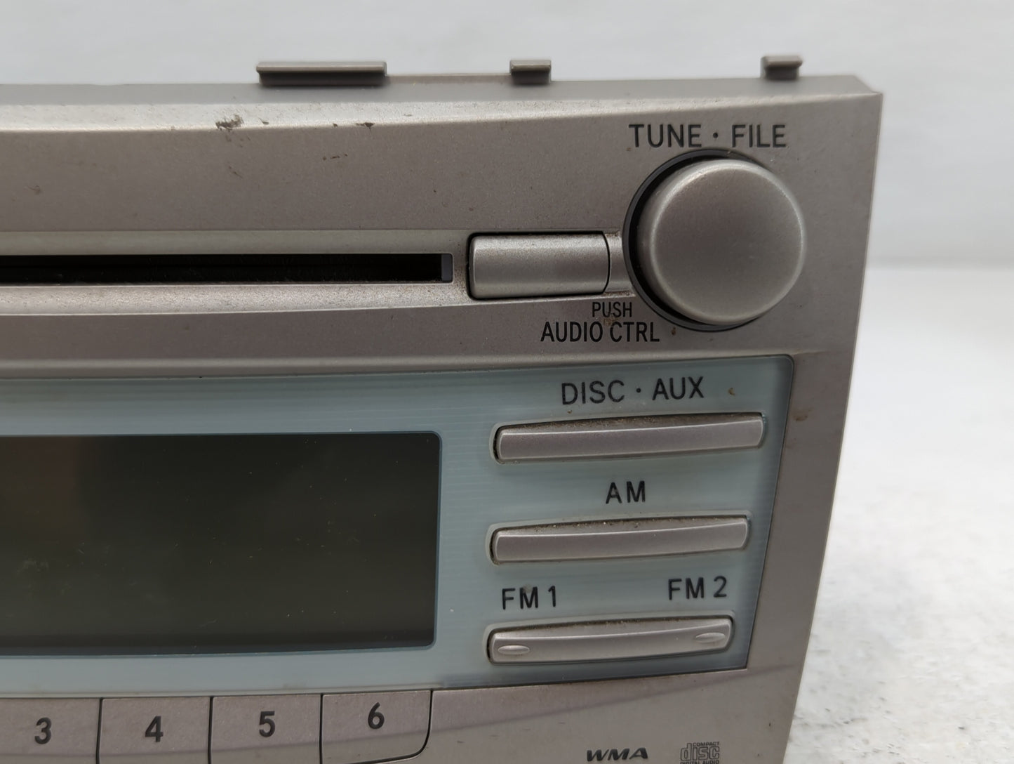 2007-2009 Toyota Camry Radio AM FM Cd Player Receiver Replacement P/N:86120-06181 Fits Fits 2007 2008 2009 OEM Used Auto Par