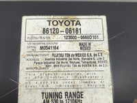 2007-2009 Toyota Camry Radio AM FM Cd Player Receiver Replacement P/N:86120-06181 Fits Fits 2007 2008 2009 OEM Used Auto Par