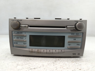 2007-2009 Toyota Camry Radio AM FM Cd Player Receiver Replacement P/N:86120-06181 Fits Fits 2007 2008 2009 OEM Used Auto Par