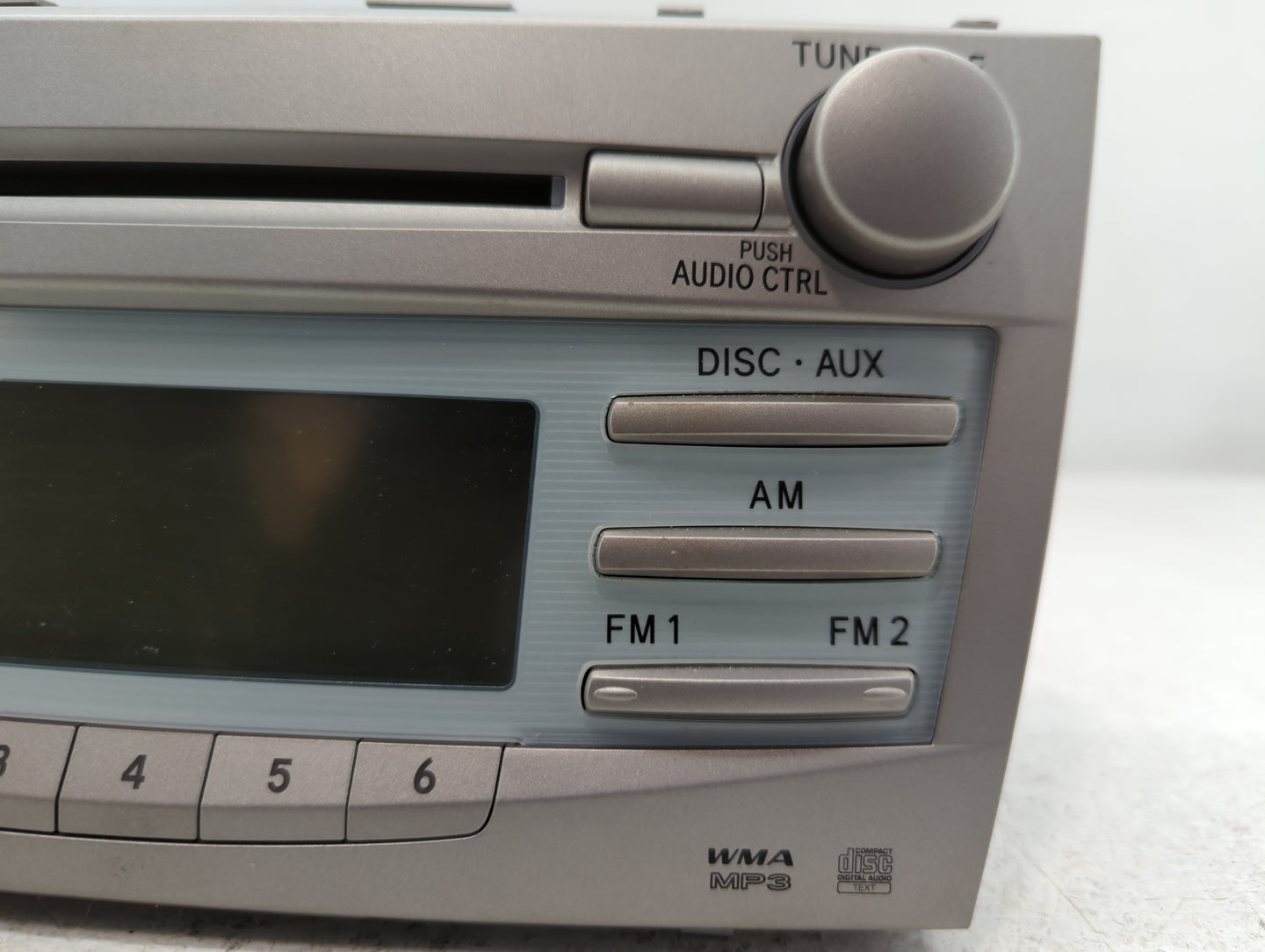 2007-2009 Toyota Camry Radio AM FM Cd Player Receiver Replacement P/N:86120-06181 Fits Fits 2007 2008 2009 OEM Used Auto Par