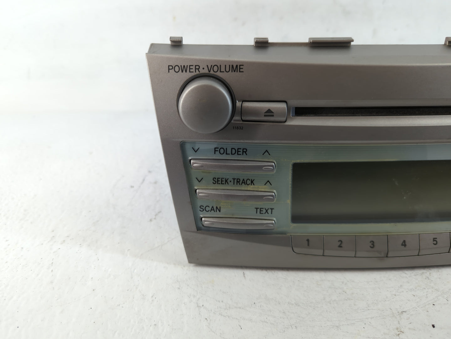 2007-2009 Toyota Camry Am Fm Cd Player Radio Receiver - Oemusedautoparts1.com