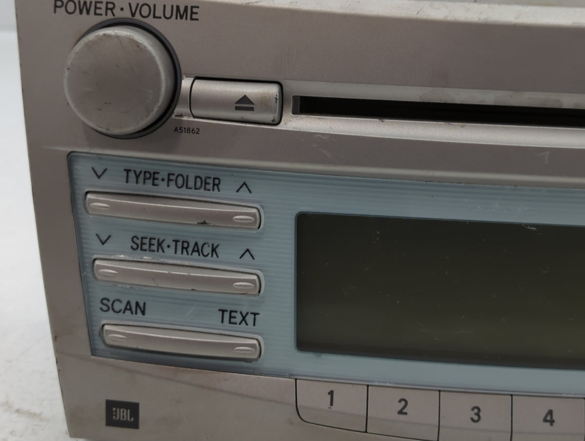 2007-2009 Toyota Camry Am Fm Cd Player Radio Receiver 751511 - Oemusedautoparts1.com