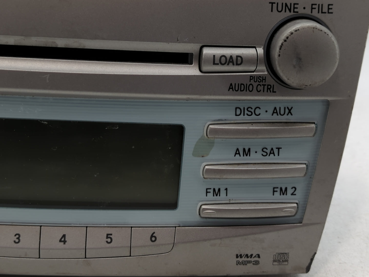 2007-2009 Toyota Camry Am Fm Cd Player Radio Receiver - Oemusedautoparts1.com