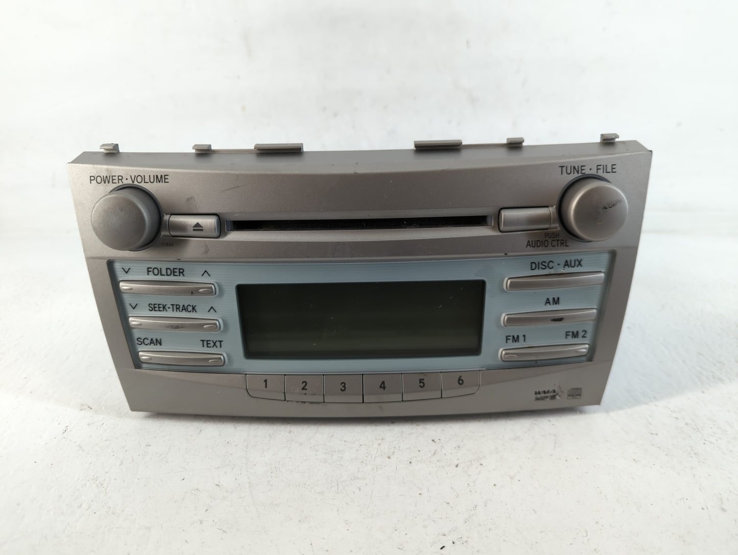 2007-2009 Toyota Camry Radio AM FM Cd Player Receiver Replacement P/N:86120-06181 Fits Fits 2007 2008 2009 OEM Used Auto Par