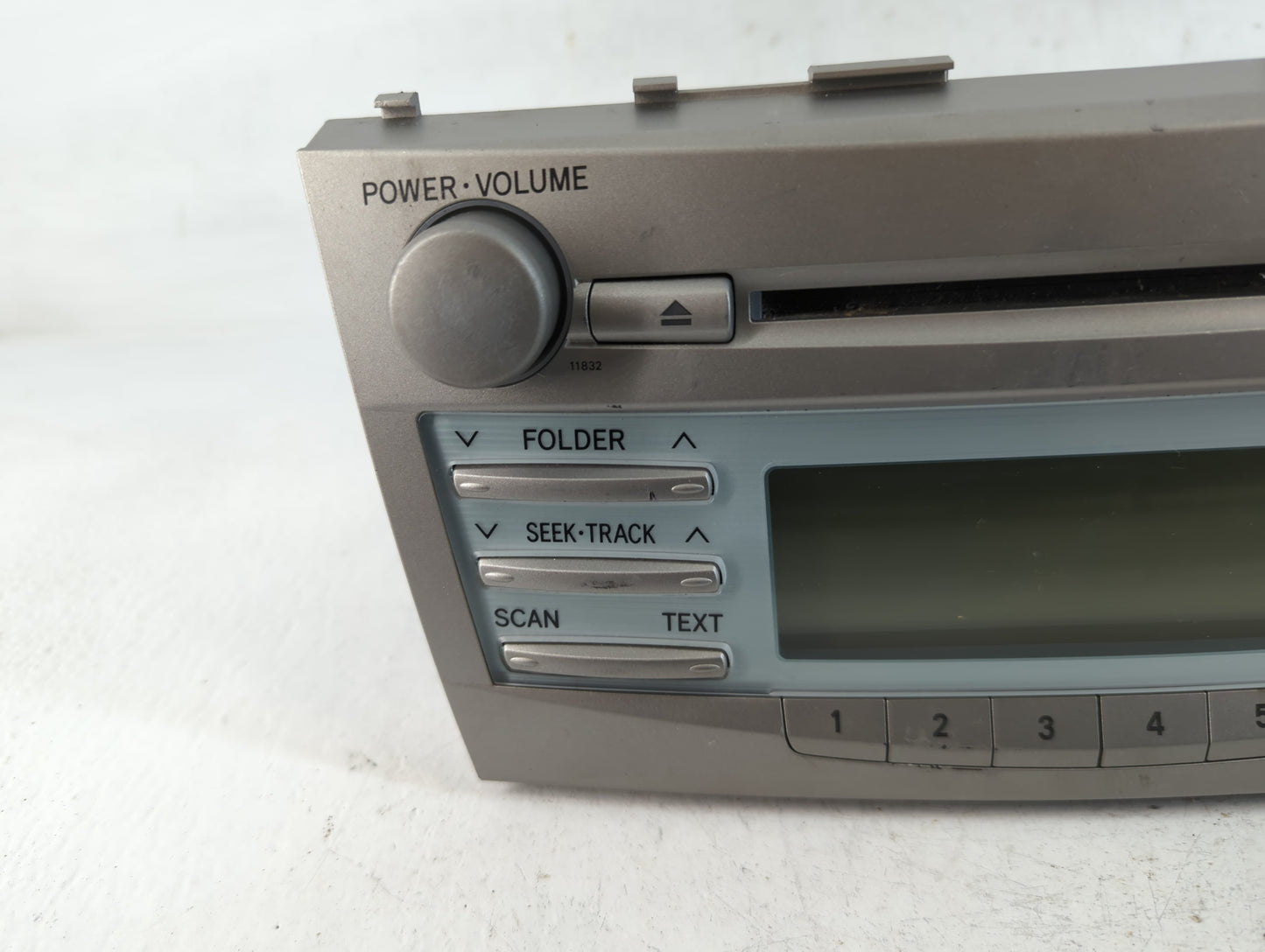 2007-2009 Toyota Camry Radio AM FM Cd Player Receiver Replacement P/N:86120-06181 Fits Fits 2007 2008 2009 OEM Used Auto Par