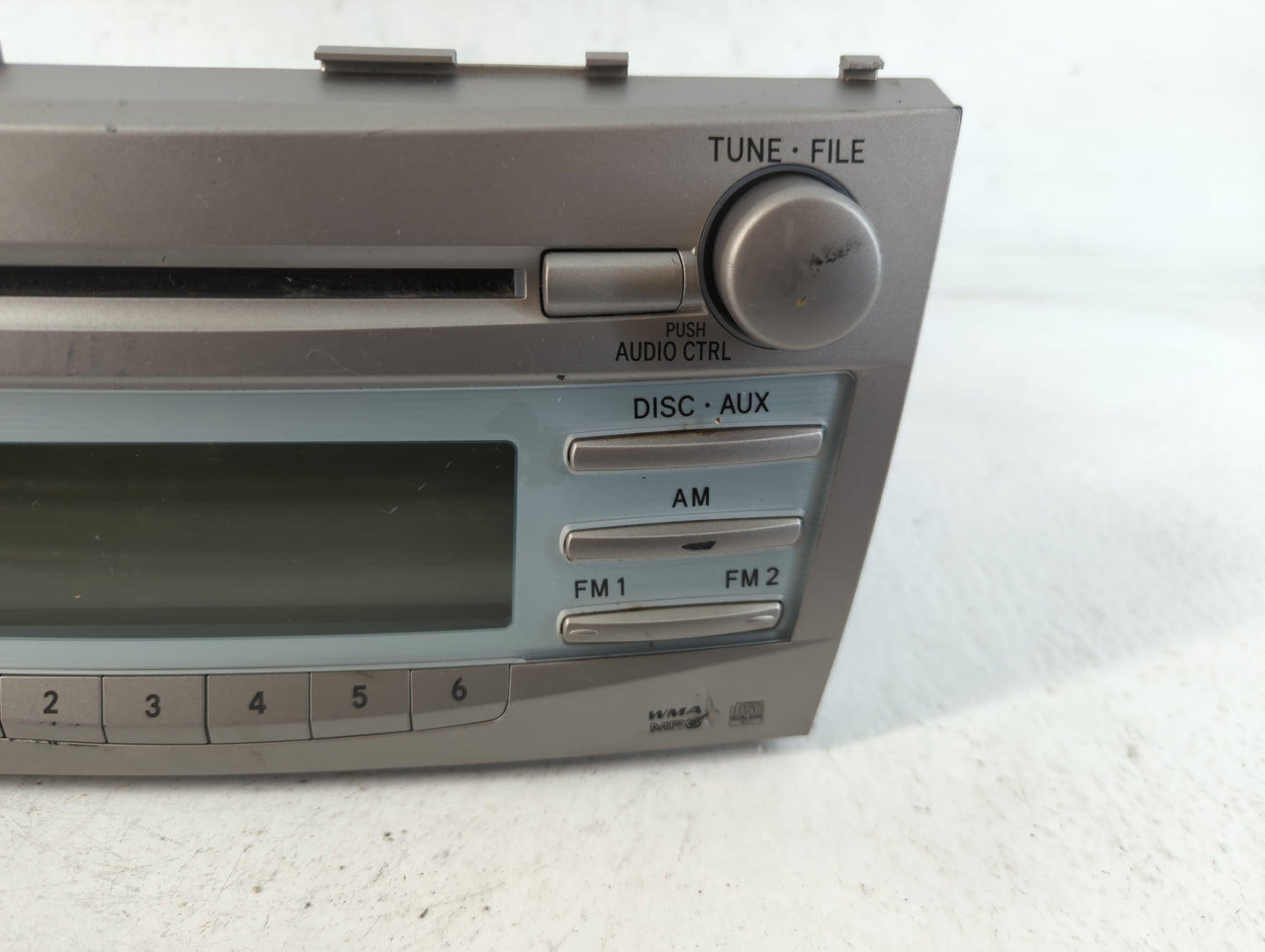 2007-2009 Toyota Camry Radio AM FM Cd Player Receiver Replacement P/N:86120-06181 Fits Fits 2007 2008 2009 OEM Used Auto Par