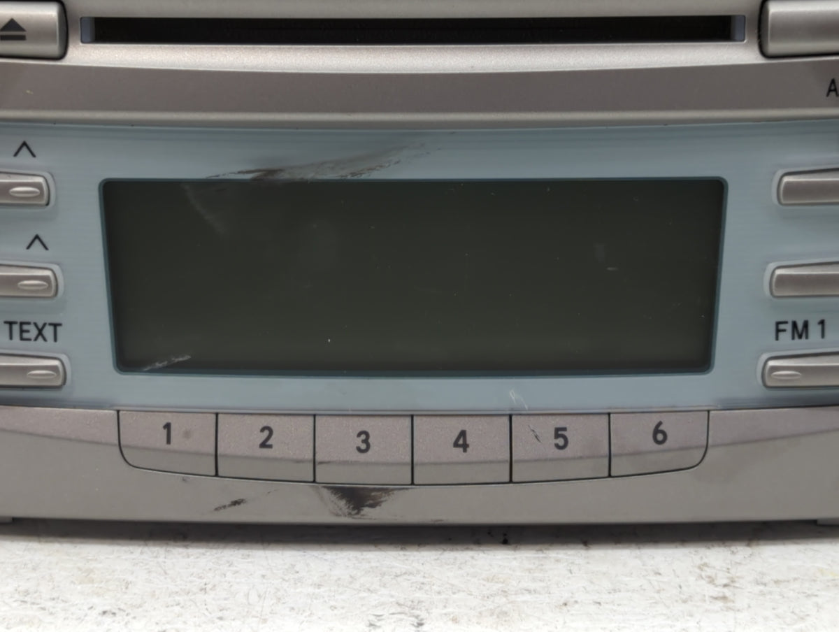 2007-2009 Toyota Camry Am Fm Cd Player Radio Receiver 763669 - Oemusedautoparts1.com