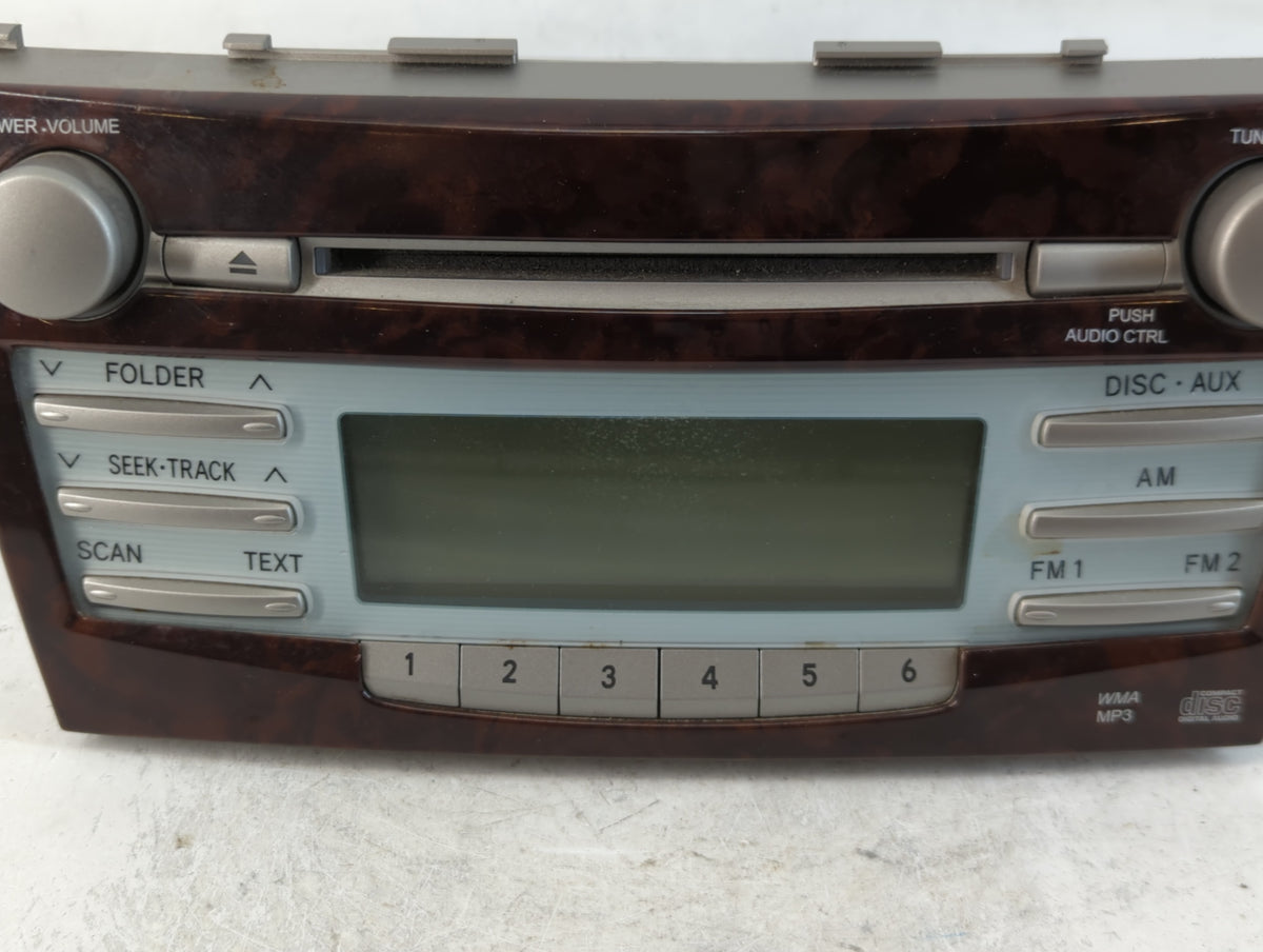 2007-2009 Toyota Camry Am Fm Cd Player Radio Receiver 764690 - Oemusedautoparts1.com