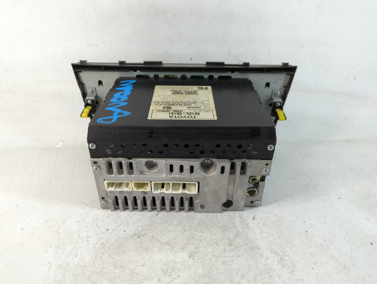 2007-2009 Toyota Camry Am Fm Cd Player Radio Receiver 764690 - Oemusedautoparts1.com