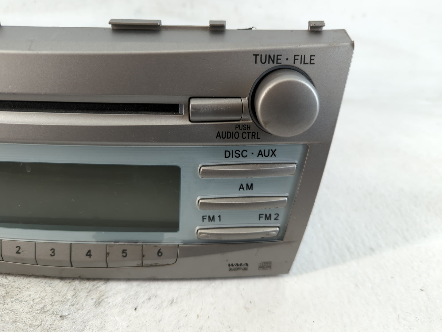 2007-2009 Toyota Camry Radio AM FM Cd Player Receiver Replacement P/N:86120-06181 Fits Fits 2007 2008 2009 OEM Used Auto Par