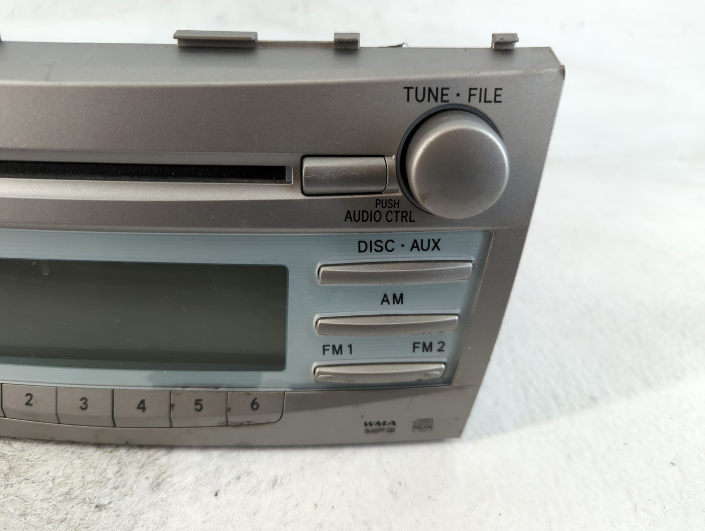 2007-2009 Toyota Camry Radio AM FM Cd Player Receiver Replacement P/N:86120-06181 Fits Fits 2007 2008 2009 OEM Used Auto Par