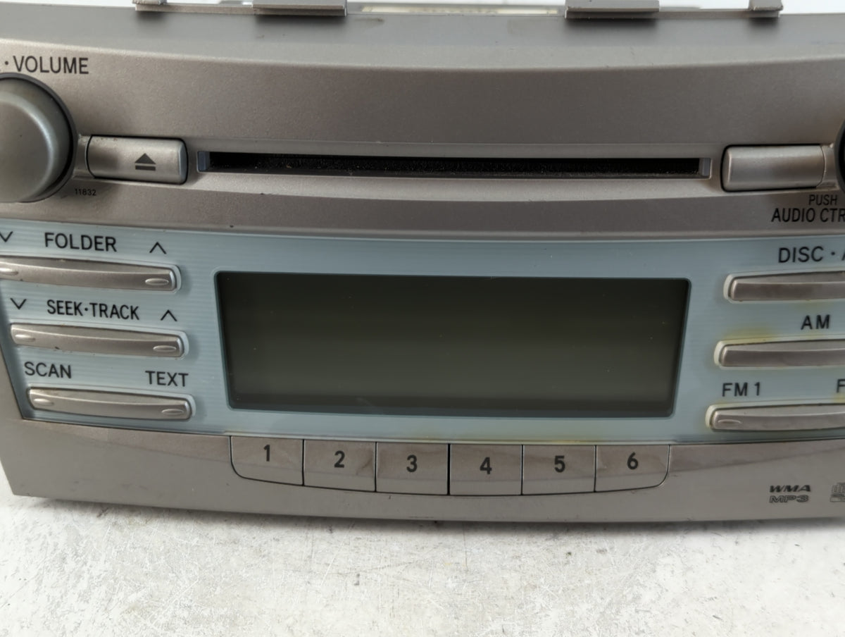 2007-2009 Toyota Camry Am Fm Cd Player Radio Receiver 767055 - Oemusedautoparts1.com