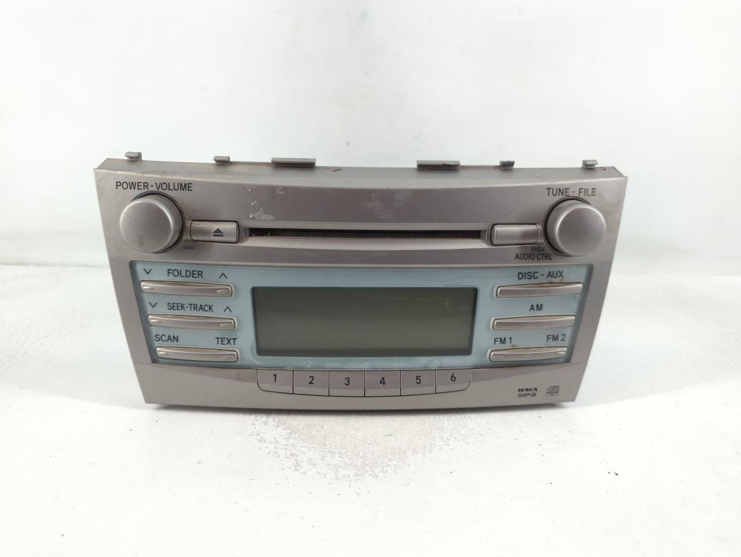 2007-2009 Toyota Camry Radio AM FM Cd Player Receiver Replacement P/N:86120-06181 Fits Fits 2007 2008 2009 OEM Used Auto Par