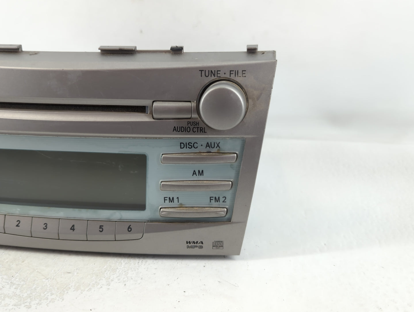 2007-2009 Toyota Camry Radio AM FM Cd Player Receiver Replacement P/N:86120-06181 Fits Fits 2007 2008 2009 OEM Used Auto Par