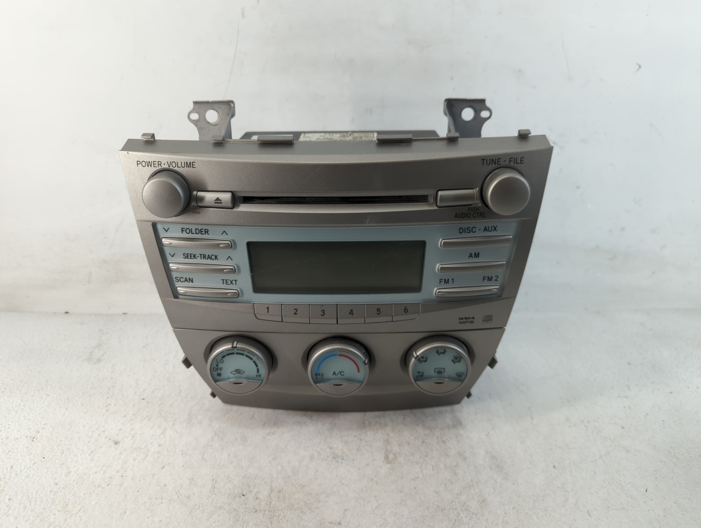 2007-2009 Toyota Camry Radio AM FM Cd Player Receiver Replacement P/N:86120-06181 Fits Fits 2007 2008 2009 OEM Used Auto Par