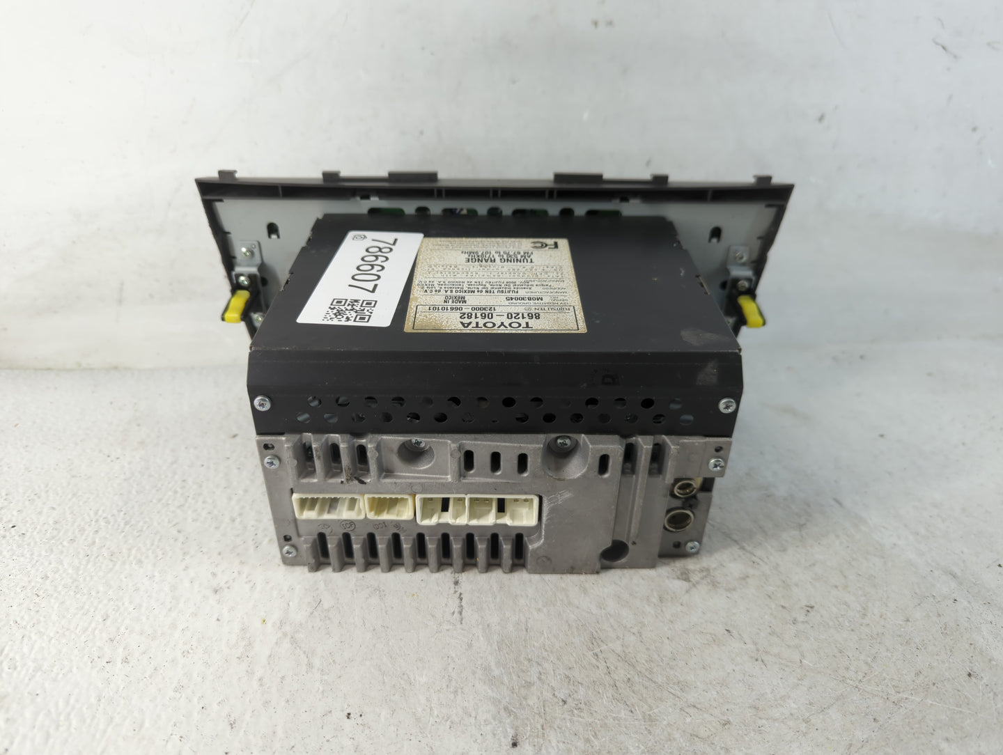 2007-2009 Toyota Camry Radio AM FM Cd Player Receiver Replacement P/N:86120-06182 Fits Fits 2007 2008 2009 OEM Used Auto Par
