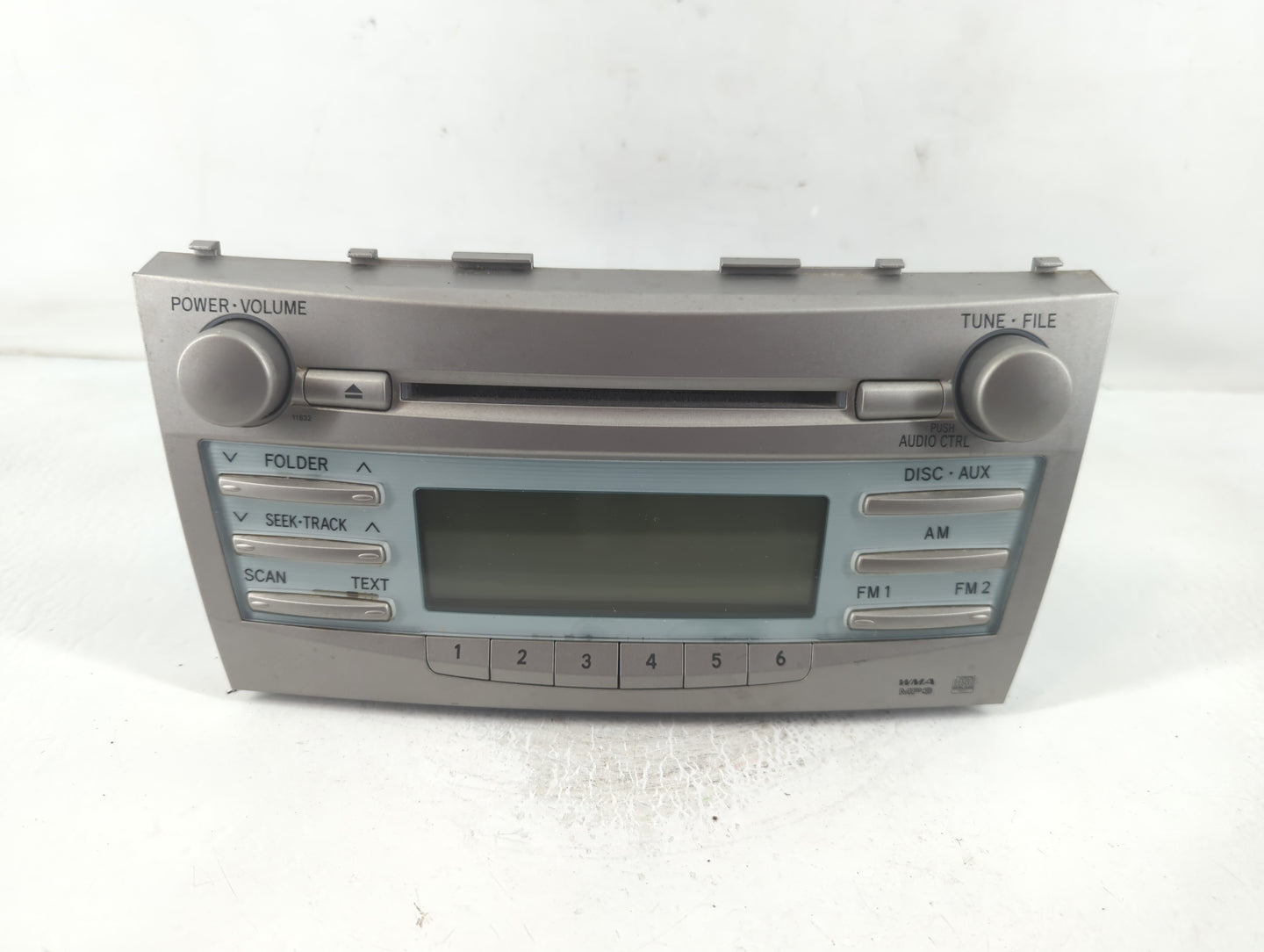2007-2009 Toyota Camry Radio AM FM Cd Player Receiver Replacement P/N:86120-06181 Fits Fits 2007 2008 2009 OEM Used Auto Par
