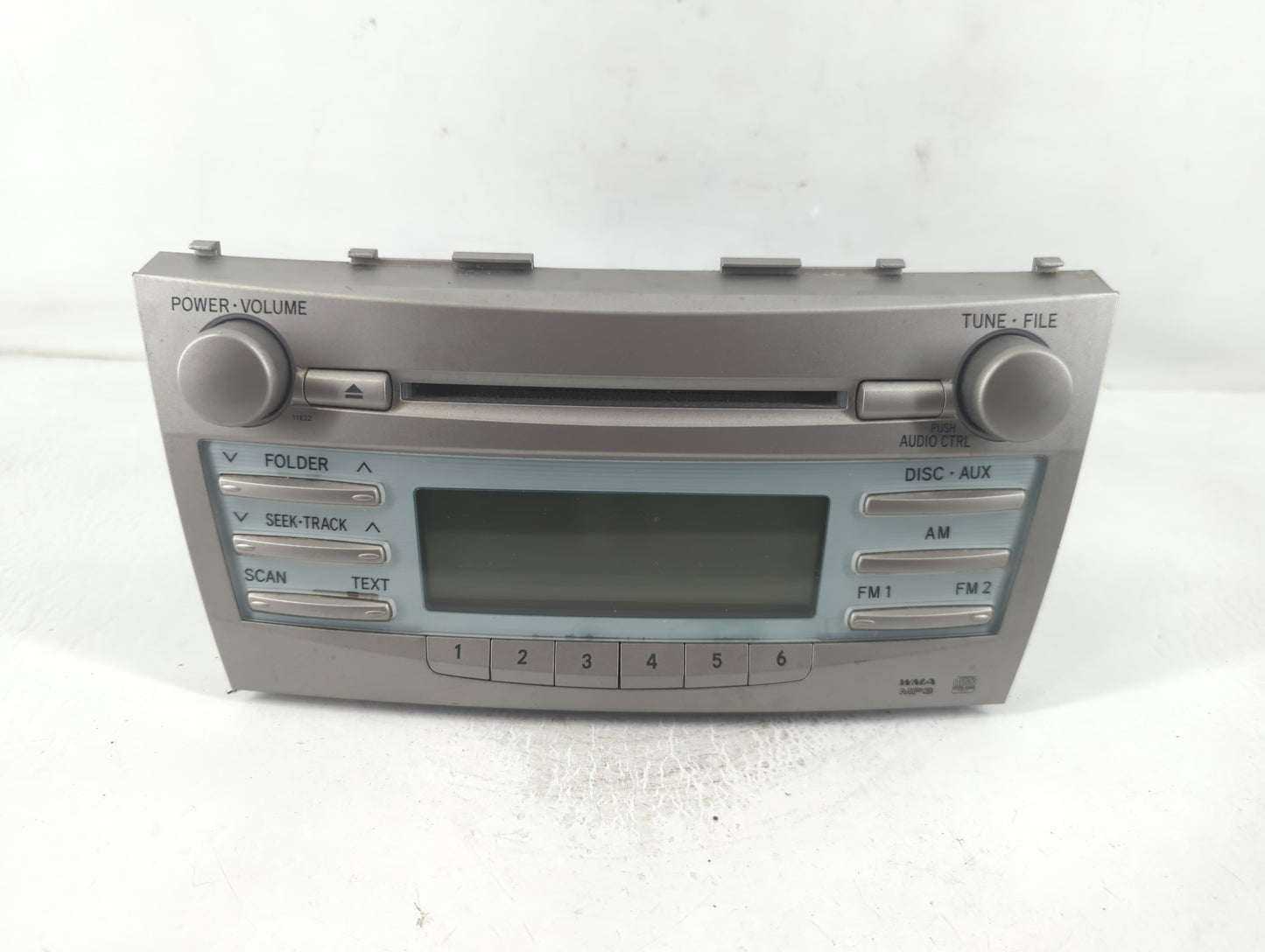 2007-2009 Toyota Camry Radio AM FM Cd Player Receiver Replacement P/N:86120-06181 Fits Fits 2007 2008 2009 OEM Used Auto Par