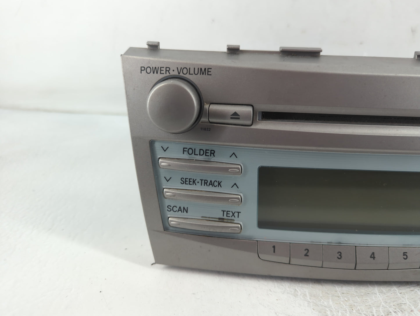 2007-2009 Toyota Camry Radio AM FM Cd Player Receiver Replacement P/N:86120-06181 Fits Fits 2007 2008 2009 OEM Used Auto Par