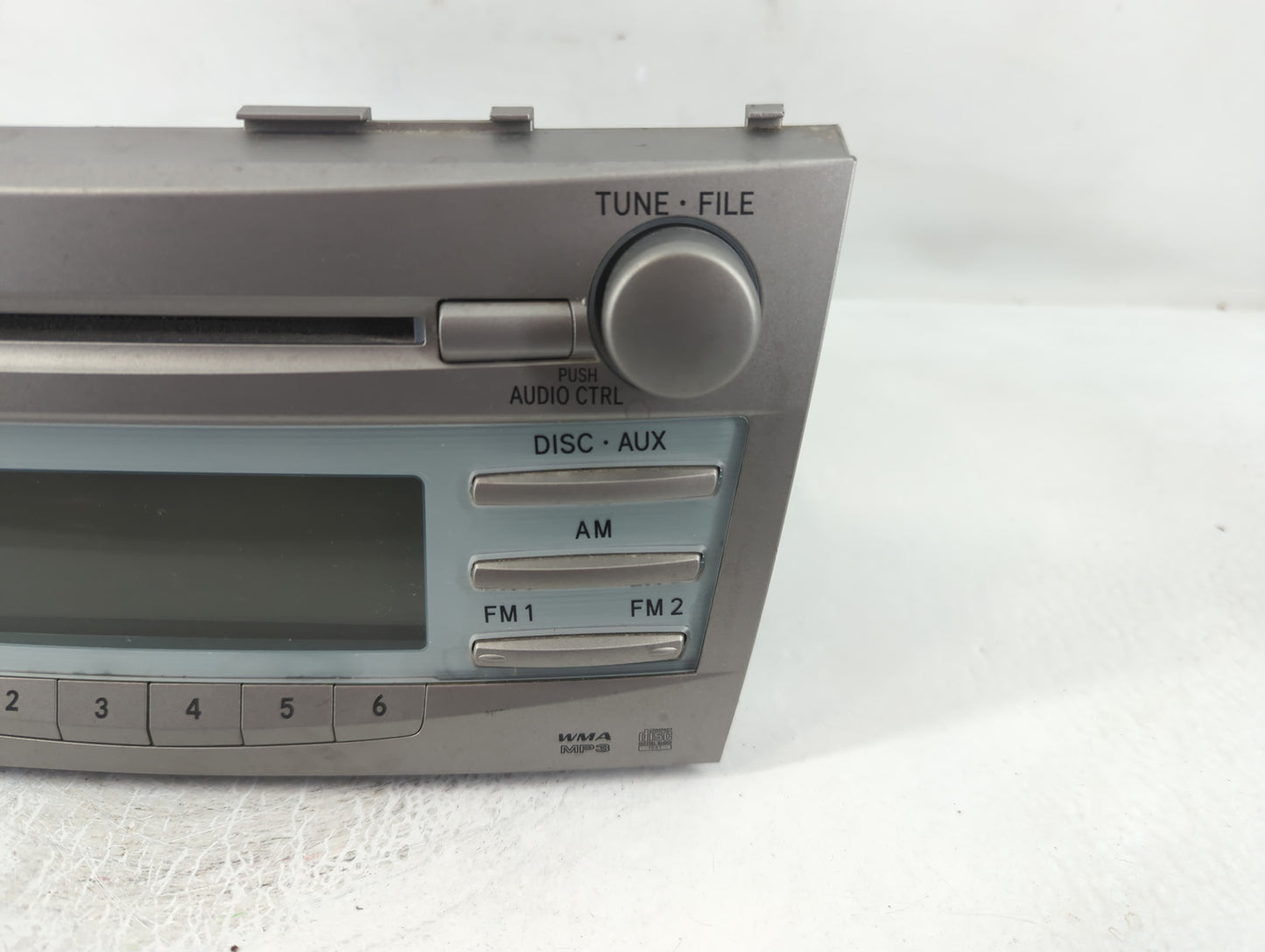 2007-2009 Toyota Camry Radio AM FM Cd Player Receiver Replacement P/N:86120-06181 Fits Fits 2007 2008 2009 OEM Used Auto Par