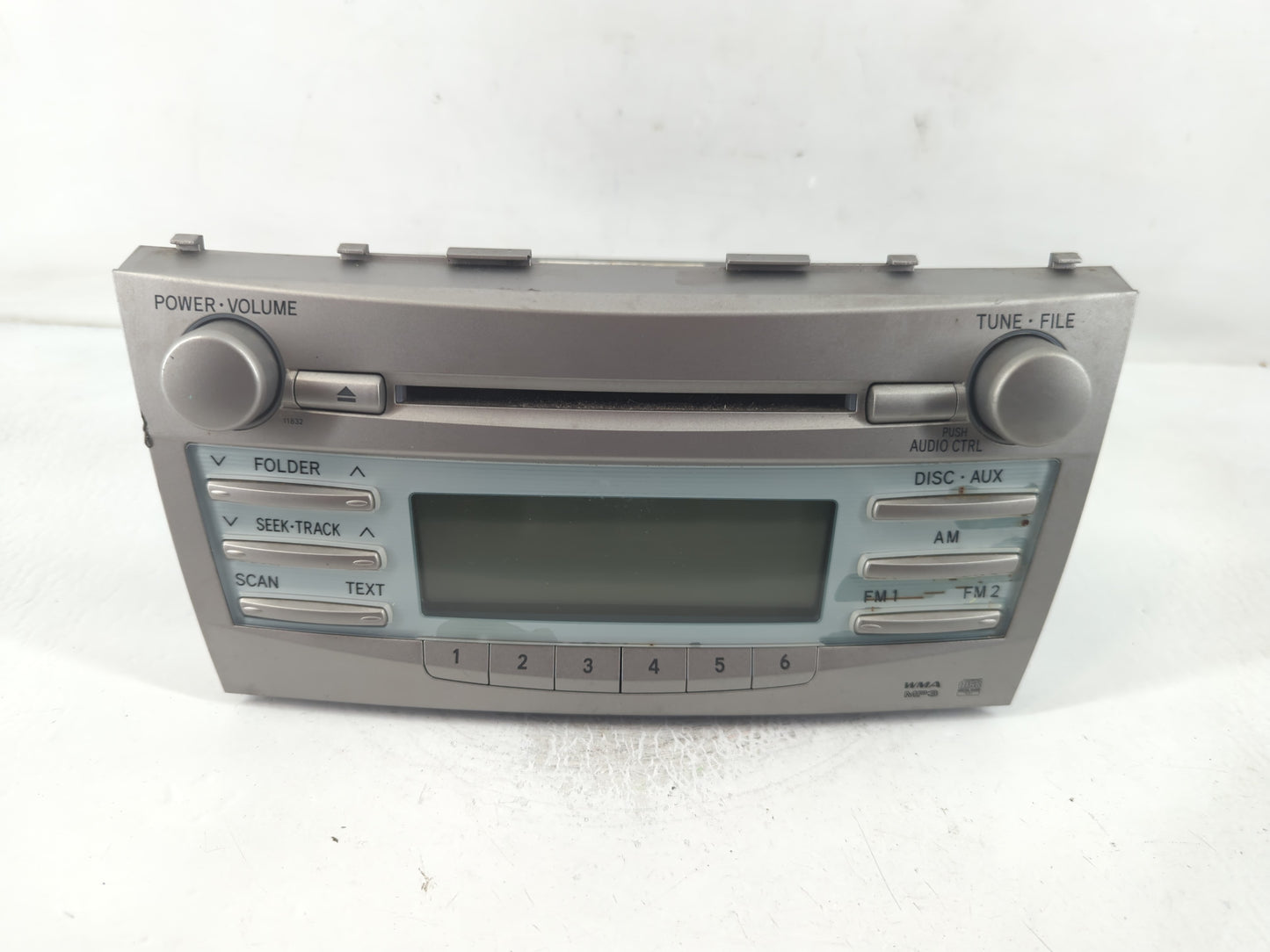 2007-2009 Toyota Camry Radio AM FM Cd Player Receiver Replacement P/N:86120-06181 Fits Fits 2007 2008 2009 OEM Used Auto Par