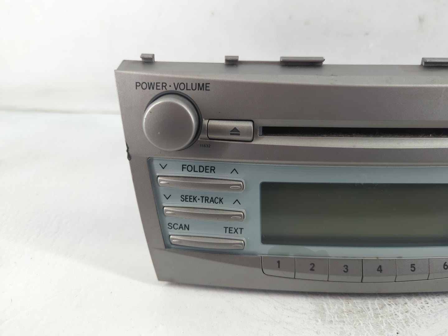 2007-2009 Toyota Camry Radio AM FM Cd Player Receiver Replacement P/N:86120-06181 Fits Fits 2007 2008 2009 OEM Used Auto Par