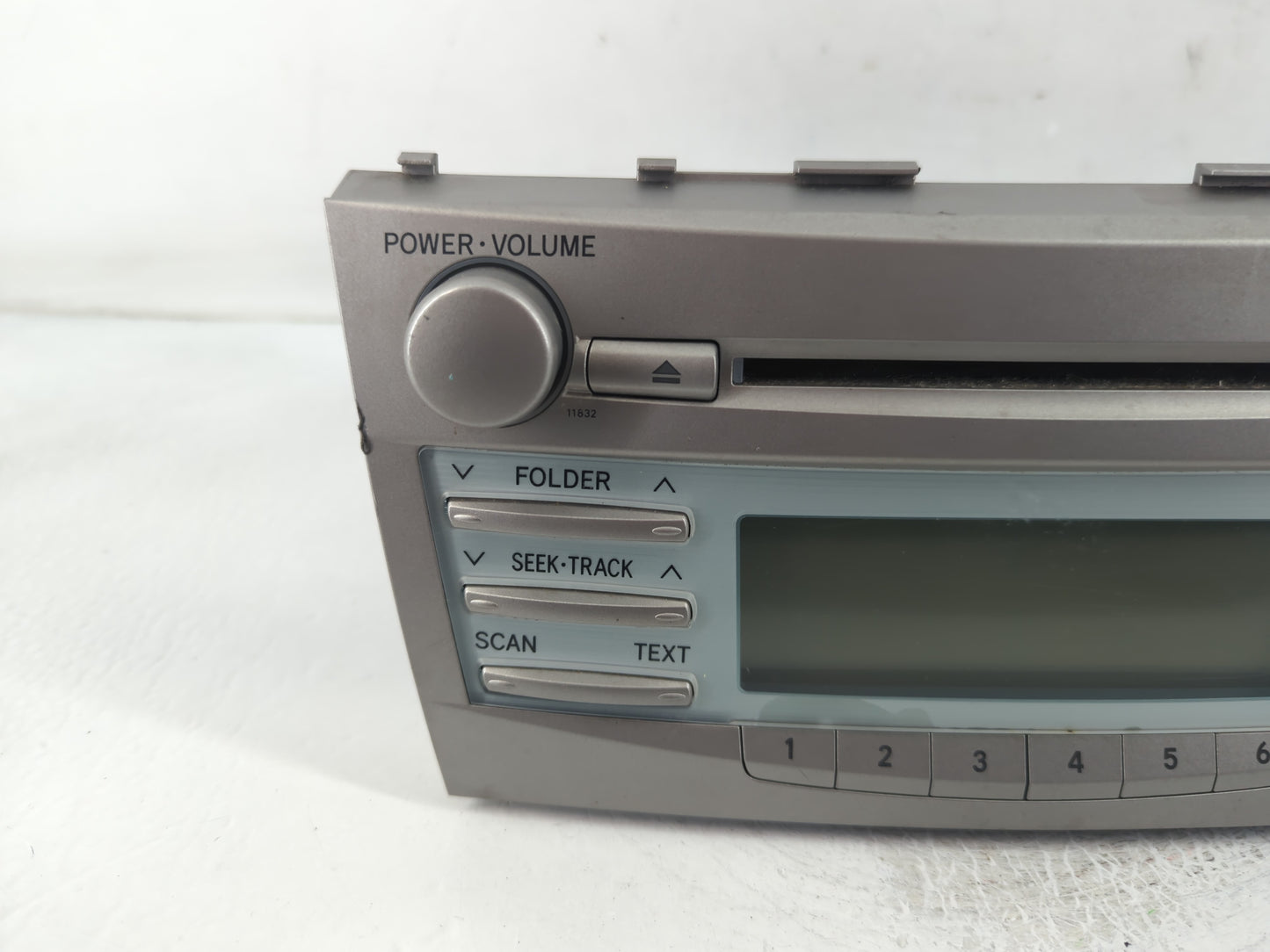 2007-2009 Toyota Camry Radio AM FM Cd Player Receiver Replacement P/N:86120-06181 Fits Fits 2007 2008 2009 OEM Used Auto Par