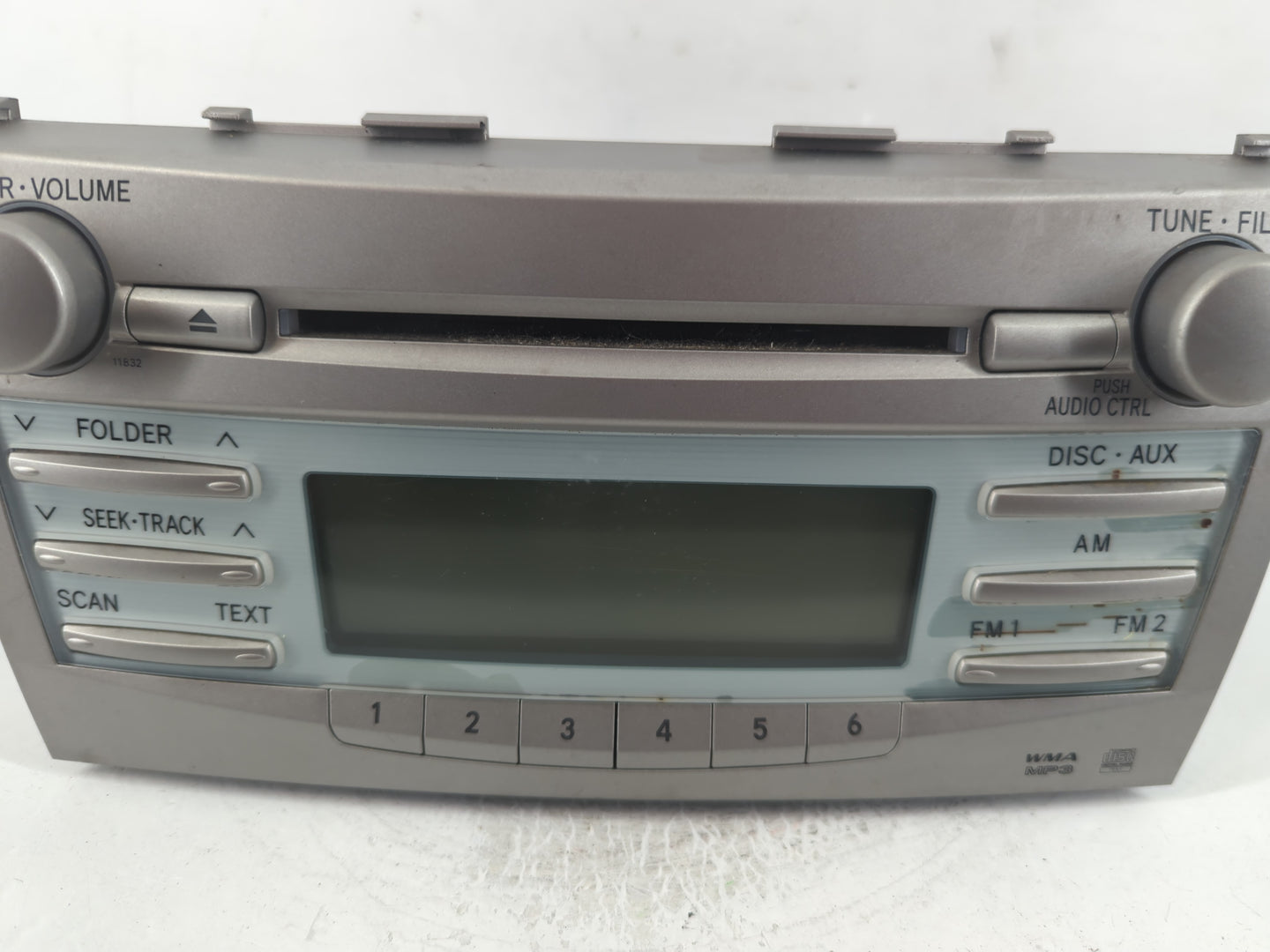 2007-2009 Toyota Camry Radio AM FM Cd Player Receiver Replacement P/N:86120-06181 Fits Fits 2007 2008 2009 OEM Used Auto Par