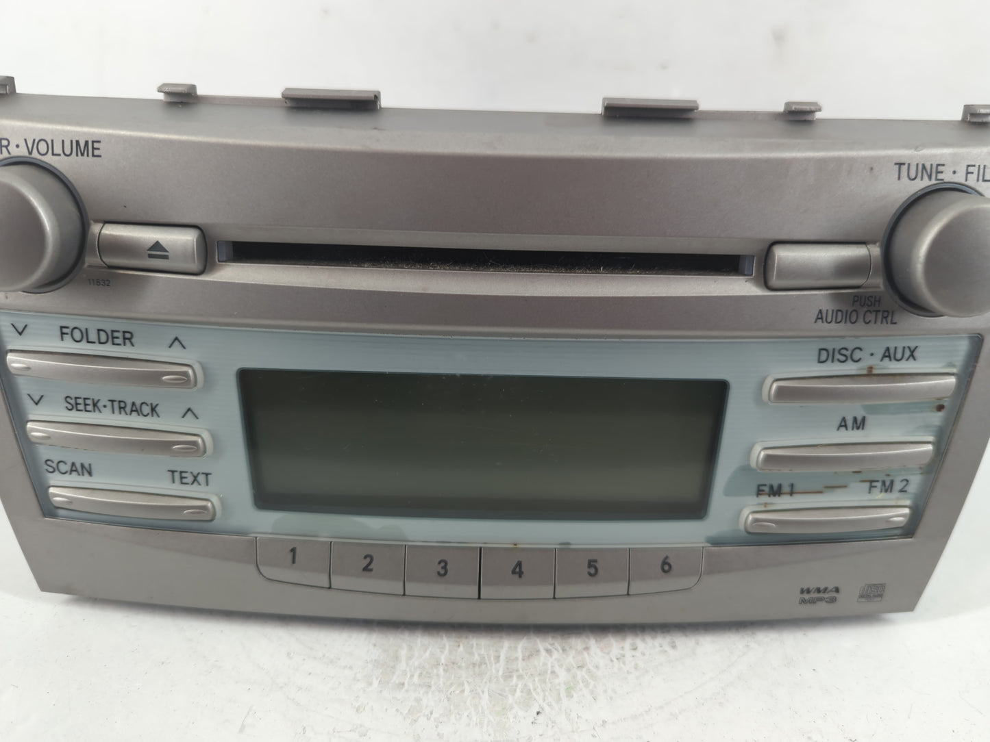 2007-2009 Toyota Camry Radio AM FM Cd Player Receiver Replacement P/N:86120-06181 Fits Fits 2007 2008 2009 OEM Used Auto Par